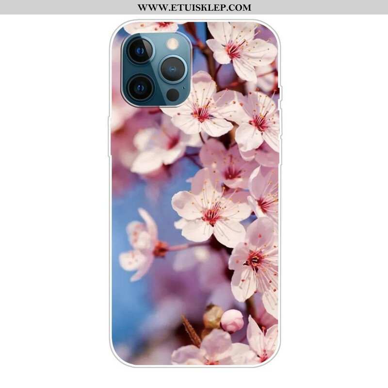 Etui do iPhone 13 Pro Realistyczne Kwiaty